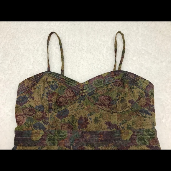 💥SOLD💥Free People Floral Jacquard Dress - Picture 3 of 5